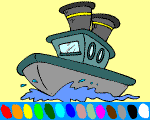 boats online coloring