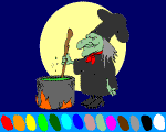 coloring of halloween