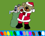 christmas online coloring 4 kids