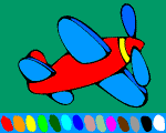 plane online coloring