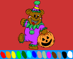 4 - teddybear online coloring