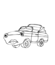 free printable cars coloring 4 children
