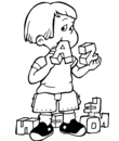 child-2 printable coloring