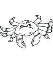 crab coloring for children