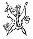 11 - fairy printable coloring