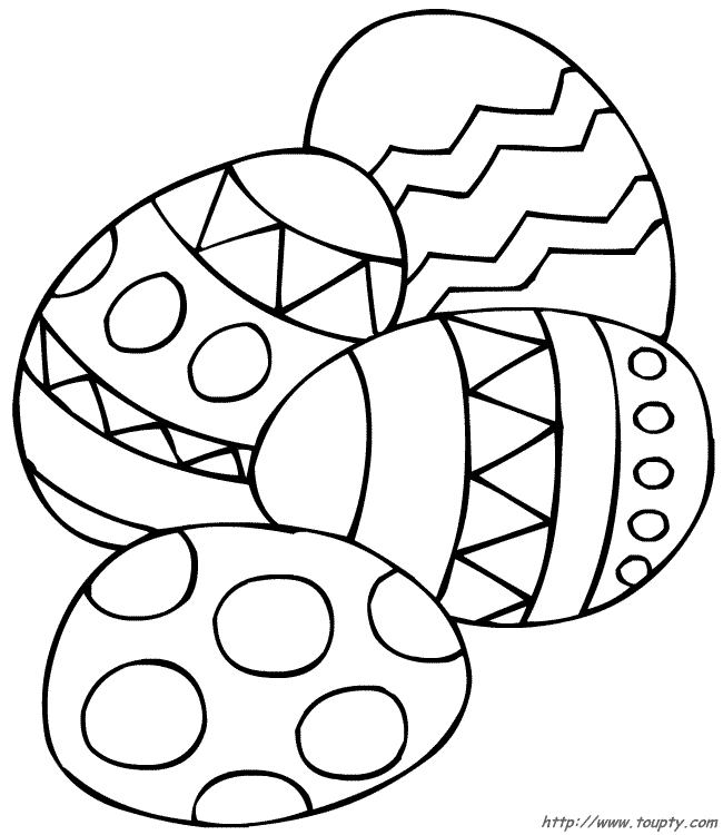 printable easter coloring