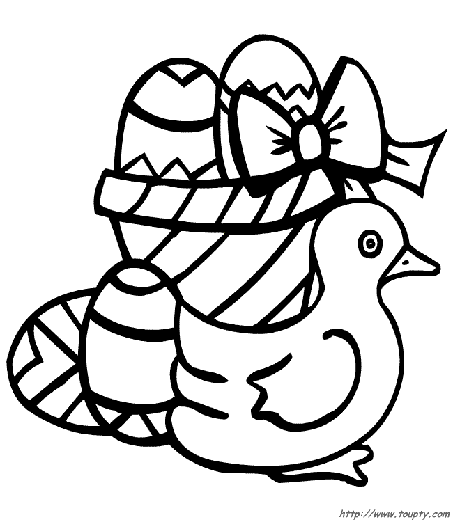 printable easter coloring