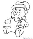 10 - teddybear printable coloring