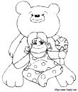 4 - teddybear printable coloring