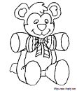 9 - teddybear printable coloring