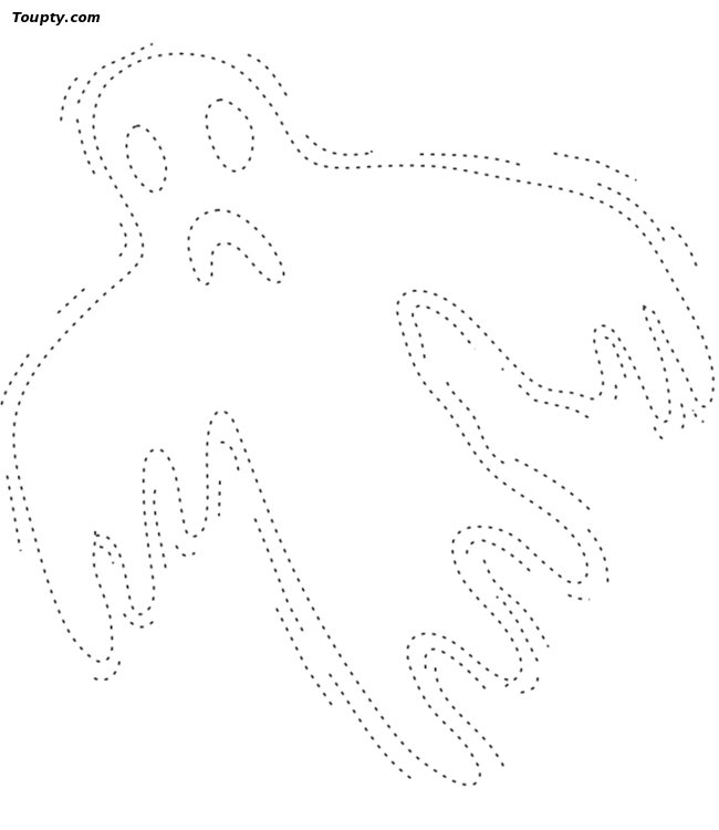 printable drawing of ghosts