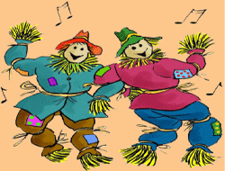 puzzle of scarecrows