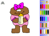 2 - baby online coloring