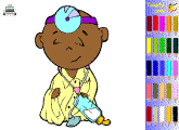 6 - baby online coloring