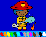 5 - boy online coloring game