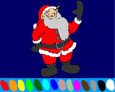 Santa Claus Colouring