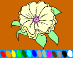 5 - flowers online coloring