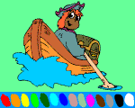 5 - pirate online coloring