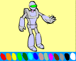 2 - robot online coloring