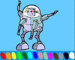 5 - robot online coloring