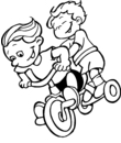 free child-2 colouring to print 4 kids