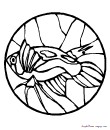 5 - fish printable coloring