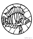 7 - fish printable coloring