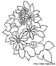 9 - flowers printable coloring