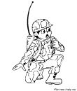 8 - soldier printable coloring