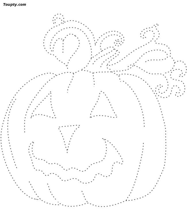 printable drawing of pumpkins